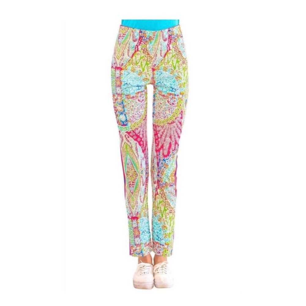 Gretchen Scott Grand Bazaar pull on pants size large